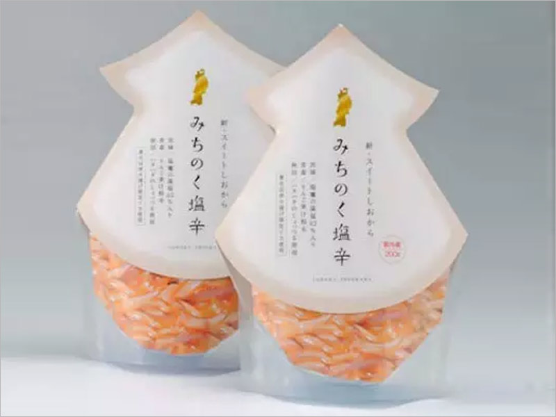 日本海鮮產(chǎn)品紙盒包裝設(shè)計——干凈清新的設(shè)計風格！