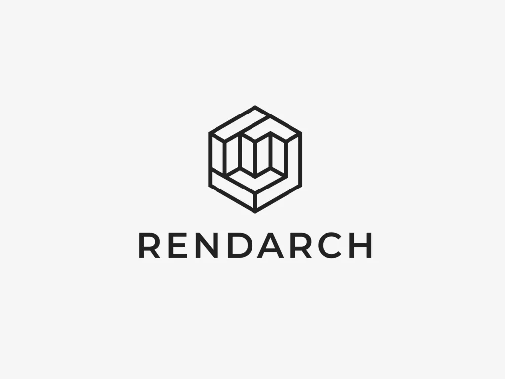 Rendarch建筑企業(yè)logo設計