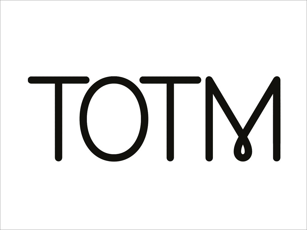 英國樂購旗下TOTM女性有機(jī)衛(wèi)生產(chǎn)品logo設(shè)計(jì)