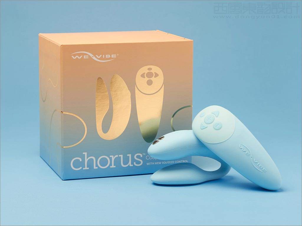We-Vibe振動器夫妻情趣用品包裝設計之藍色版